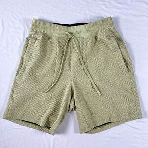 Lululemon At Ease Short 7"‎ Heathered Mens S Casual Relaxed Athleisure Workout